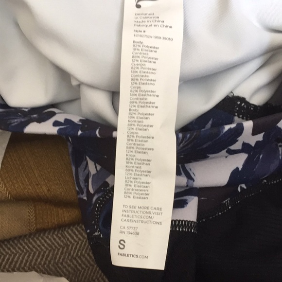 - - Fabletics cashel foldover pure leggings size s - Picture 9 of 9